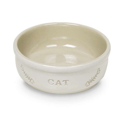 Nobby Миска керамическая 0,25л белая CAT
