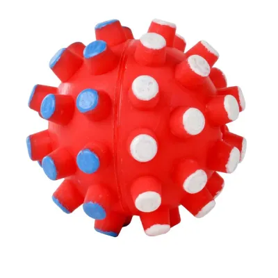 Pet hobby Игрушка для собак Мяч-мина, 6 см, цвет в ассортименте