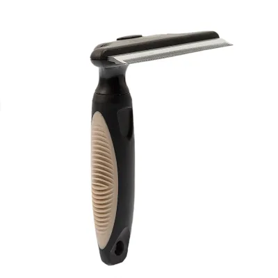 RURRI Расчёска-триммер для собак средних и крупных пород, 11х15,5 см