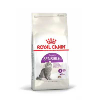 Royal Canin Sensible 33 Regular Сухой корм для кошек в возрасте от 1 года до 7 лет при чувствительной пищеварительной системе, 1,2 кг