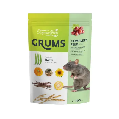 GRUMS Корм для крыс, 400 гр.